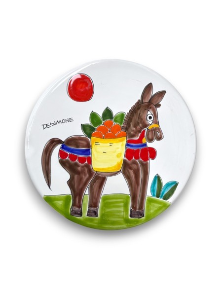 Undercooking Trivet Folk Donkey de simone pottery