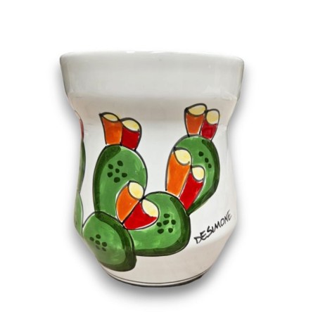 Drainer For Kitchen Utensils Folk Prickly Pears Ceramiche De Simone