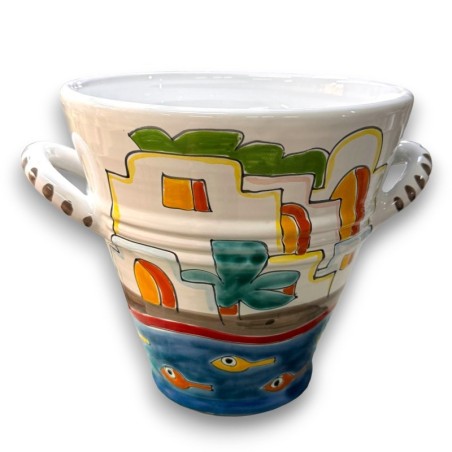 Secchiello Porta-ghiaccio ceramica Dammusi desimone