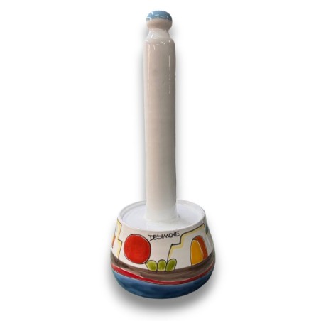 Kitchen roll holder Dammusi de simone pottery