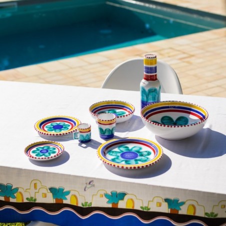 Piatto Tondo Alicudi PTAL Ceramiche De Simone