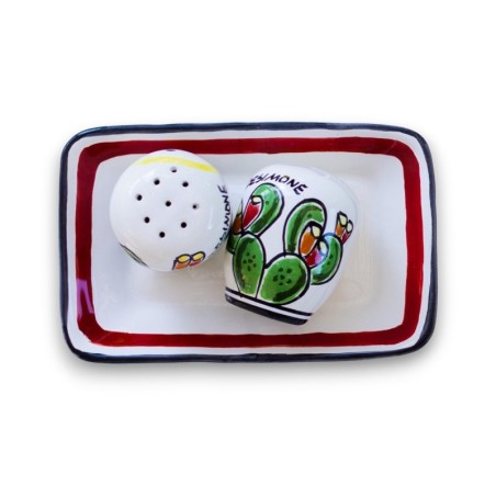 Set Sale e Pepe Fichi d'India ceramiche siciliane de simone