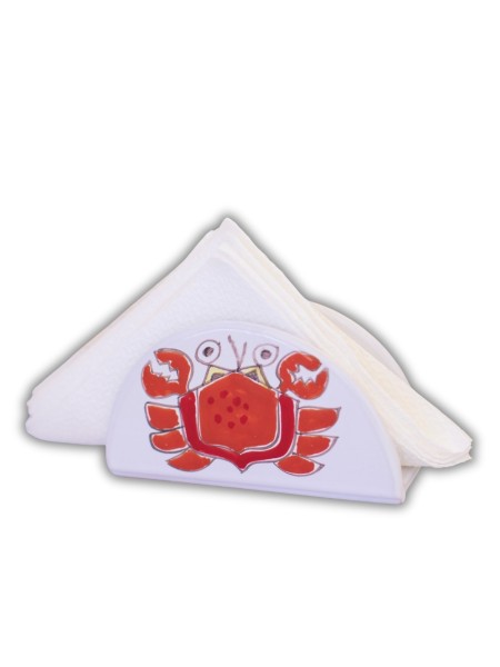 Napkin Ring Folk Crab Cancer