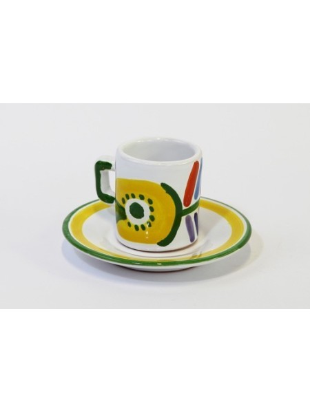 Coffee Cup with Saucer Filicudi