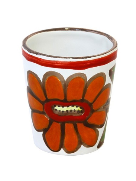 Handmade ceramic Glass Linosa de simone pottery