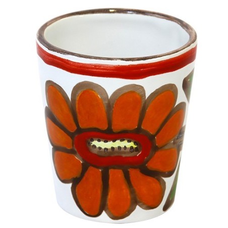 Handmade ceramic Glass Linosa de simone pottery
