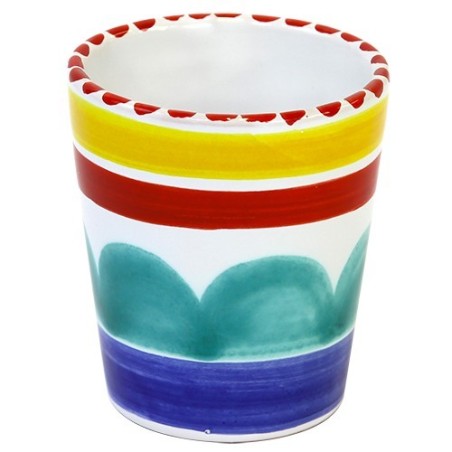 Handmade ceramic Glass Alicudi de simone pottery