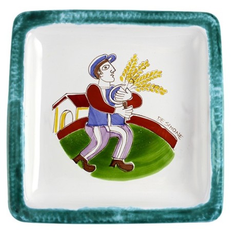 Square Plate Folk PQFK-7