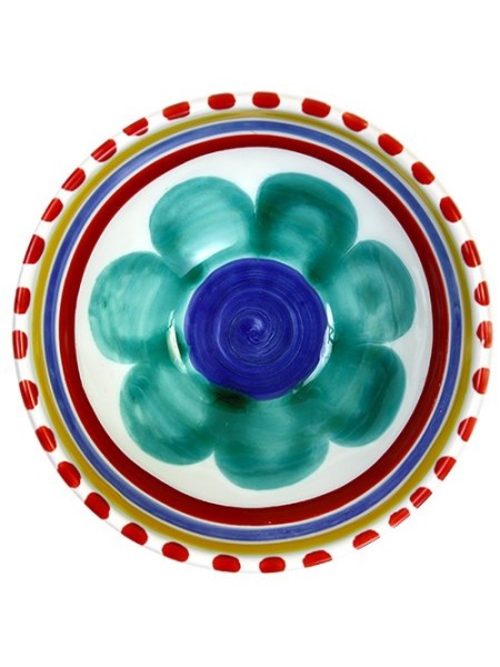 Sicilian handmade ceramic Bowl Alicudi CTLAL de simone pottery