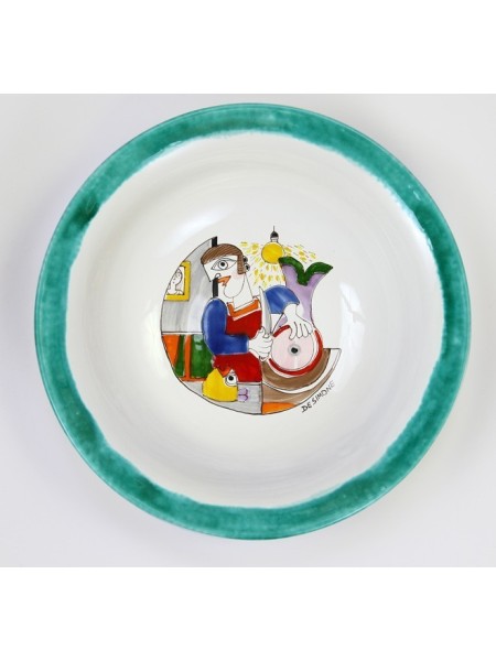Round Plate Folk PTFK-3