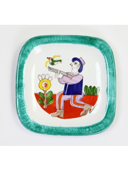 Rounded Plate Folk PQFK-14
