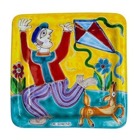 Piatto Quadrato 20x20 DS 09