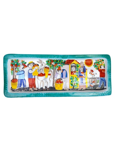 Rectangular Tray Folk Orange Harvesting VSS38FK3