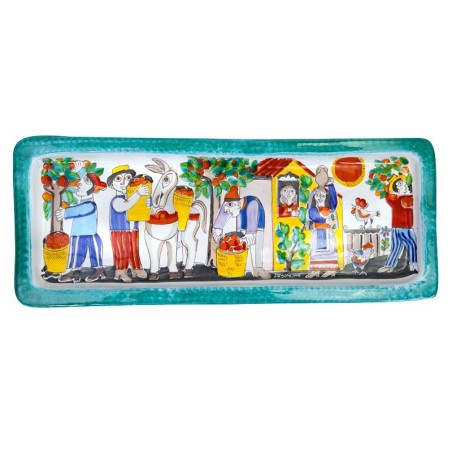 Rectangular Tray Folk Orange Harvesting VSS38FK3
