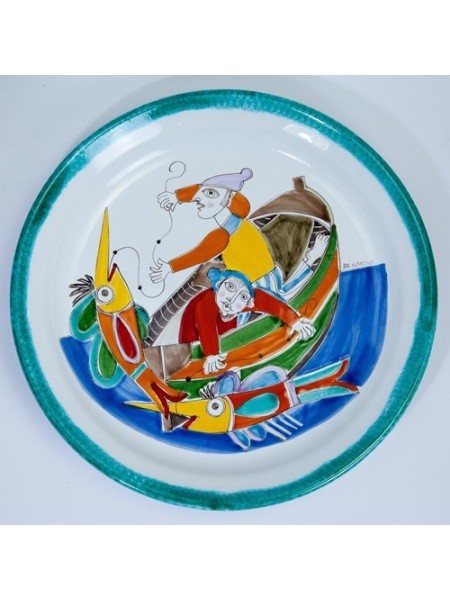 Round Plate Folk PT45FK2