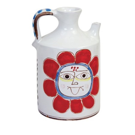 Pitcher Folk  sun de simone pottery BR97FK
