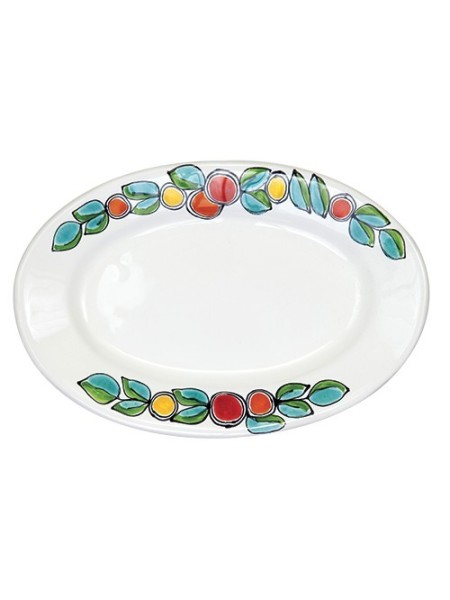 Oval Plate Arance e Limoni OVAR