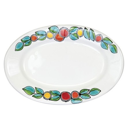Oval Plate Arance e Limoni OVAR