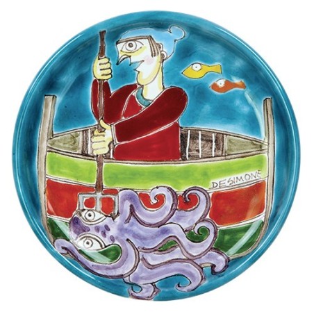 Circular Plate DS 15 cm Fisherman PT15DS-8