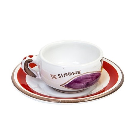 Tazzina caffè piattino Folk TZZ59FK