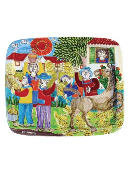 Rectangular Tray DS Wheat Harvesting VSS36DS