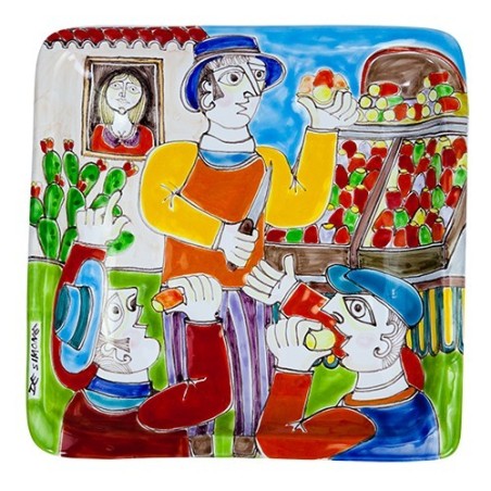 Piatto Quadrato 24x24 DS 28