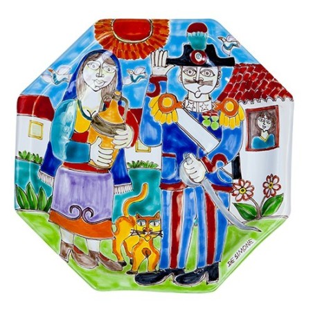 Piatto Ottagonale DS POT25DS-03