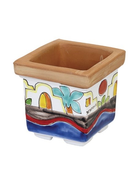 Vaso Portapianta Ceramiche De Simone Dammusi VSPQ819FK