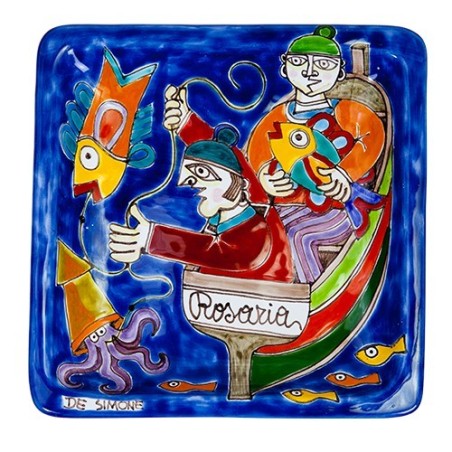 Squared Plate 24x24 DS 30 Fishermen