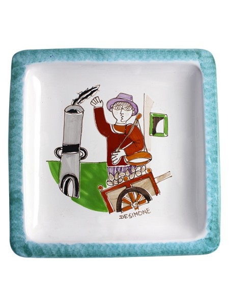 Square Plate Folk PQFK-2