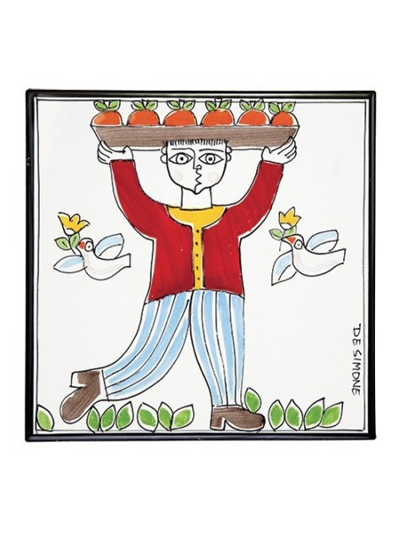 Ceramic Wall Tile Folk PI297FK-05G