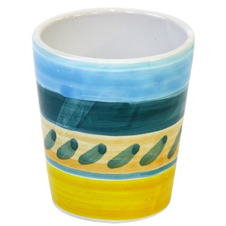 Handmade ceramic Glass Naxos de simone pottery