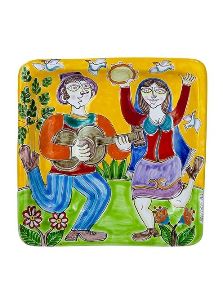 Piatto Quadrato 24x24 DS 03