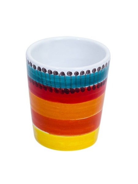 Handmade ceramic Glass Pantelleria de simone pottery