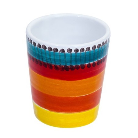 Handmade ceramic Glass Pantelleria de simone pottery