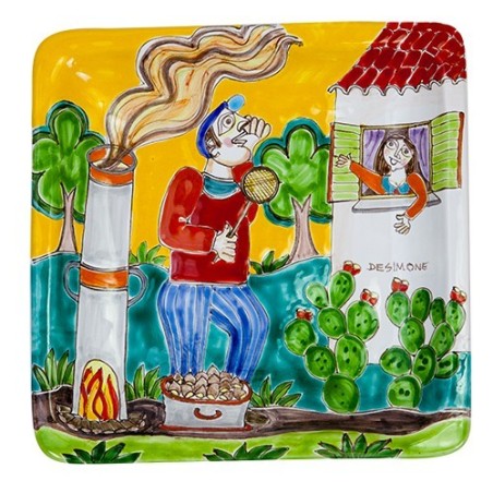 Piatto Quadrato 24x24 DS 13