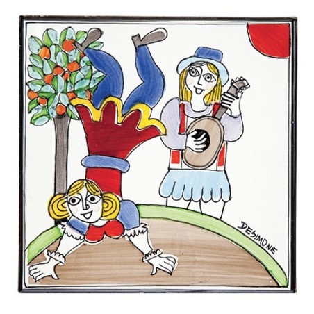 Ceramic Wall Tile Folk PI297FK-25G