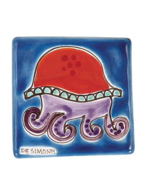 Tozzetto Polpo Ceramiche De Simone Folk TZT685FCFK-16