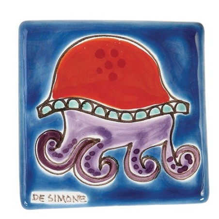 Tozzetto Polpo Ceramiche De Simone Folk TZT685FCFK-16