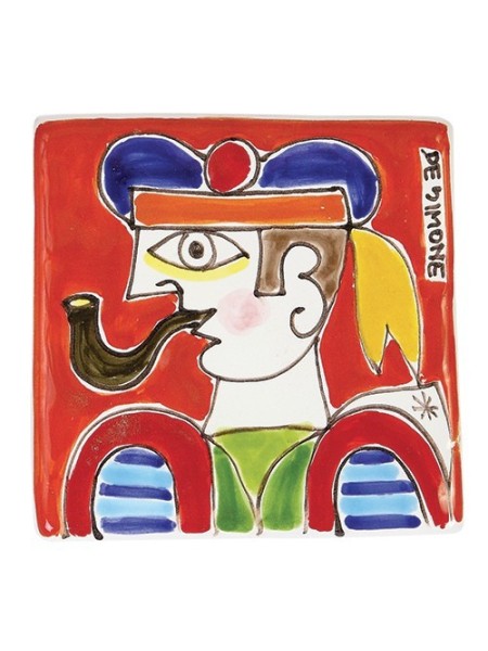 Handmade sicilian Ceramic Wall Tiles Sailor TZT685FCFK-25