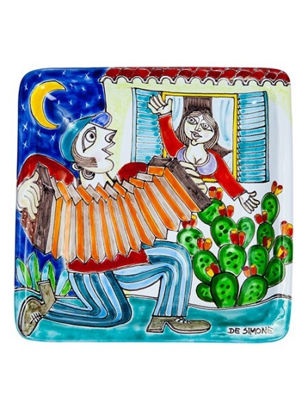 Squared plate 24x24 DS Serenade