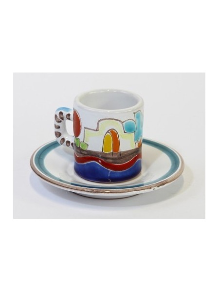 Coffee Cup with Saucer Dammusi