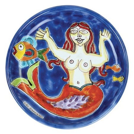 Circular Plate DS 15 cm Mermaid PT15DS-4