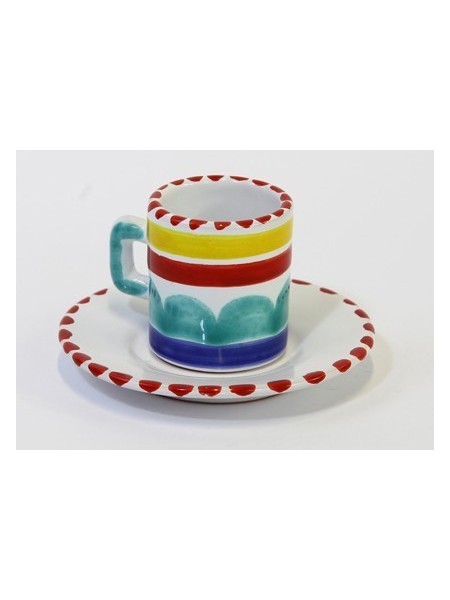 Coffee Cup with Saucer Alicudi