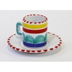Coffee Cup with Saucer Alicudi