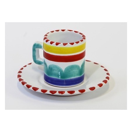 Coffee Cup with Saucer Alicudi