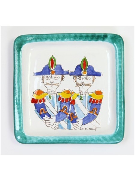 Square Plate Folk PQFK-4
