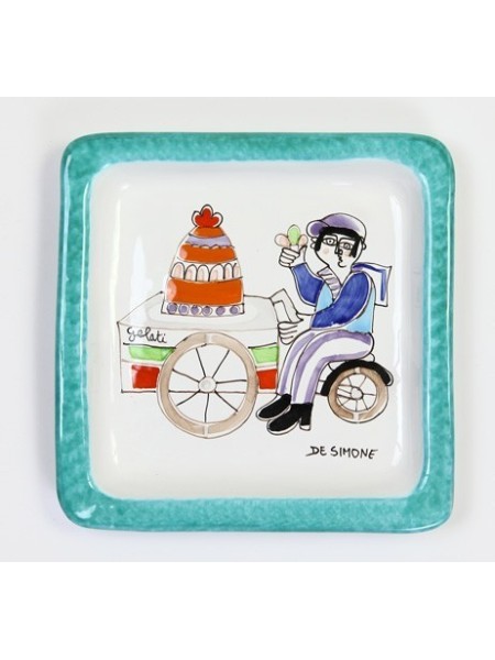Square Plate Folk PQFK-10