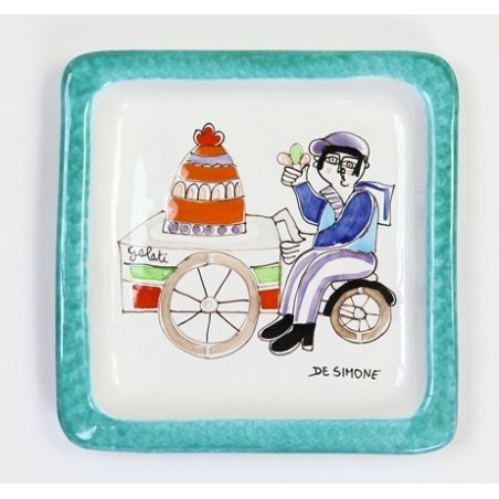 Square Plate Folk PQFK-10