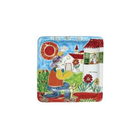 Piatto Quadrato 24x24 DS 43